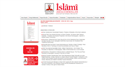 Desktop Screenshot of islamiarastirmalar.com